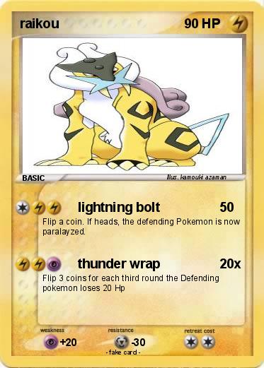 Pokemon raikou