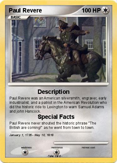 Pokemon Paul Revere