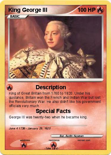 Pokemon King George III