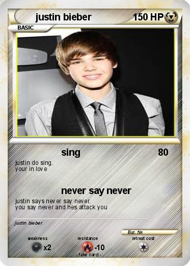 Pokemon justin bieber