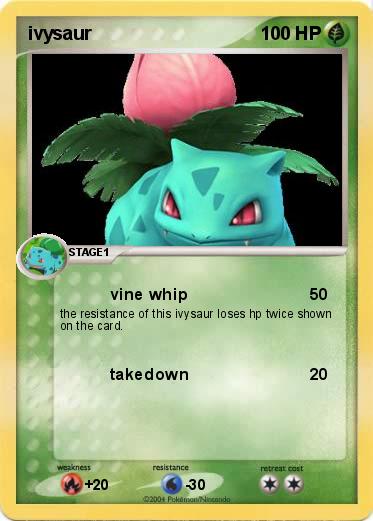 Pokemon ivysaur