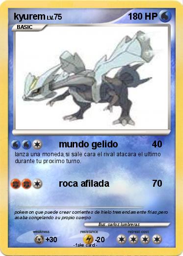 Pokemon kyurem