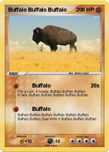 Pokemon Buffalo Buffalo Buffalo