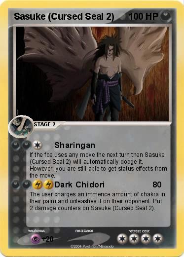 Pokemon Sasuke (Cursed Seal 2)