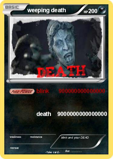 Pokemon weeping death