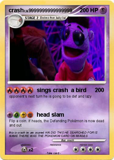 Pokemon crash