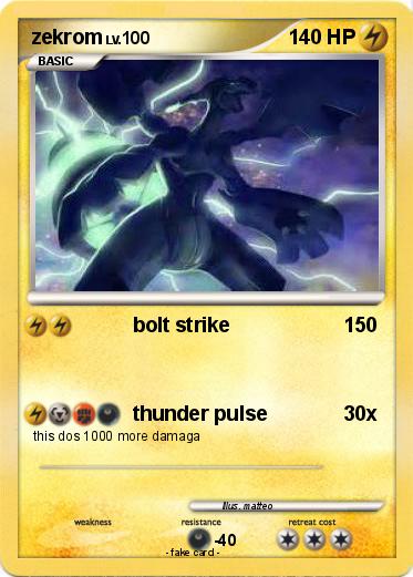 Pokemon zekrom