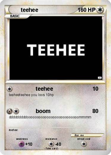 Pokemon teehee