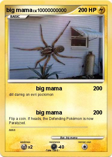 Pokemon big mama