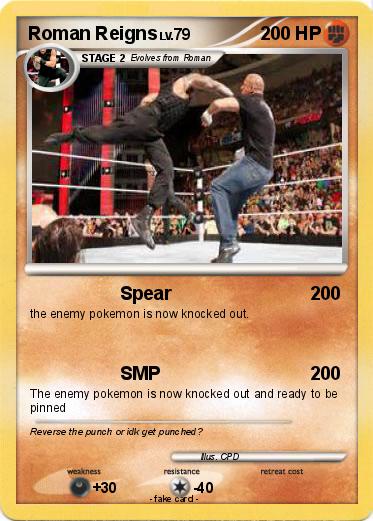 Pokemon Roman Reigns