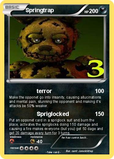 Pokemon Springtrap