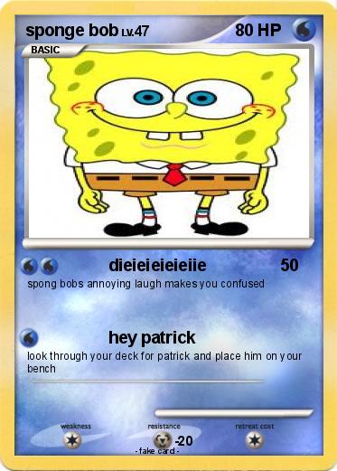 Pokemon sponge bob
