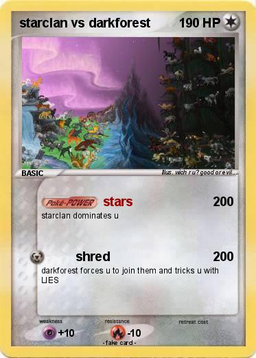 Pokemon starclan vs darkforest