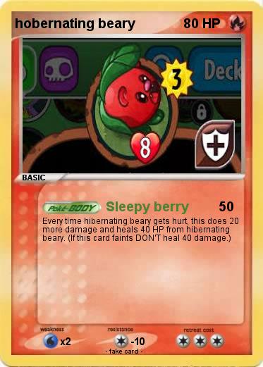 Pokemon hobernating beary