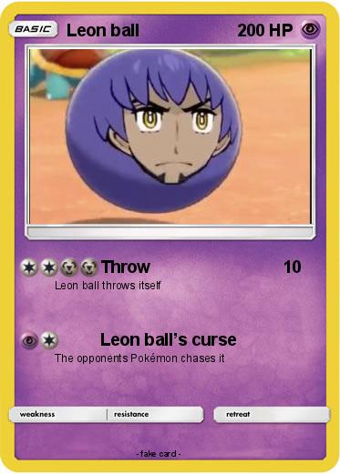 Pokemon Leon ball