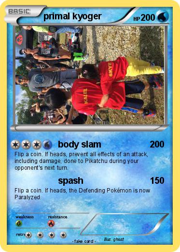 Pokemon primal kyoger