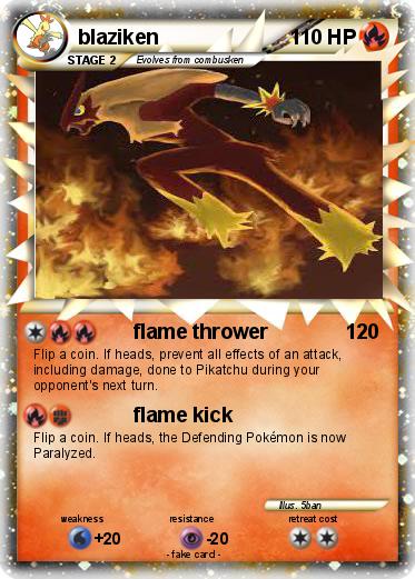 Pokemon blaziken