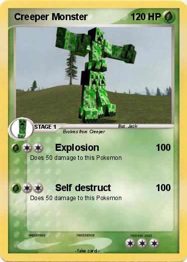 Pokemon Creeper Monster