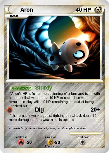 Pokemon Aron