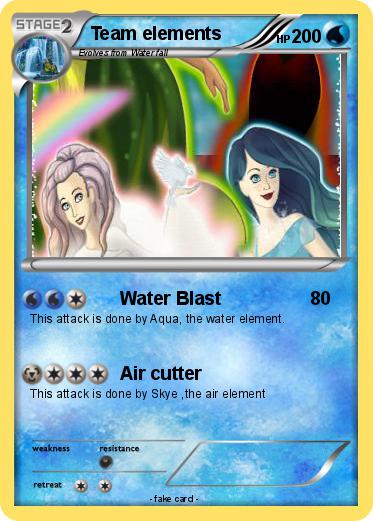 Pokemon Team elements