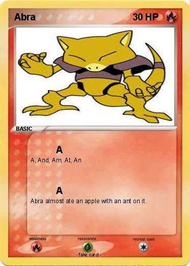 Pokemon Abra