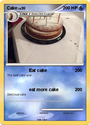 Pokemon Cake