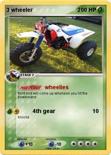 Pokemon 3 wheeler