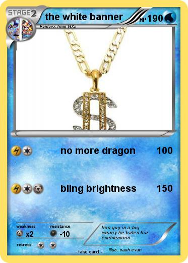 Pokemon the white banner