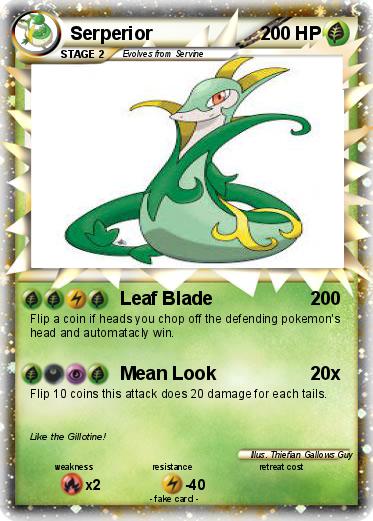 Pokemon Serperior