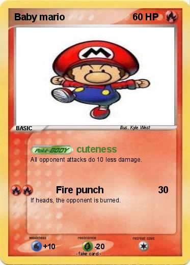 Pokemon Baby mario
