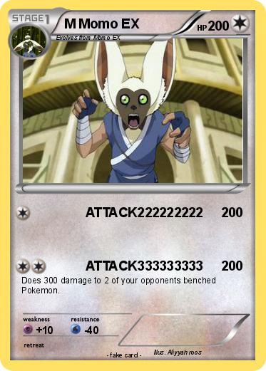 Pokemon M Momo EX