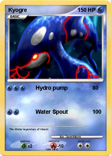 Pokemon Kyogre