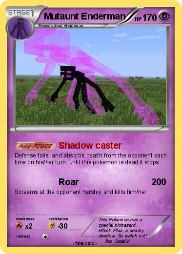 Pokemon Mutaunt Enderman