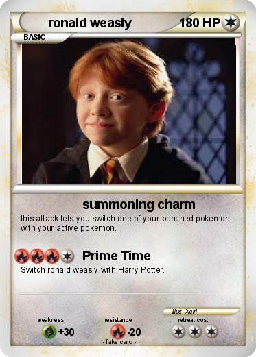 Pokemon ronald weasly