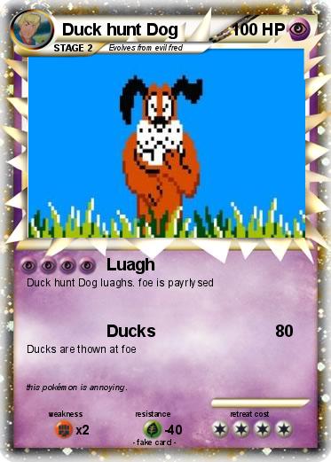 Pokemon Duck hunt Dog