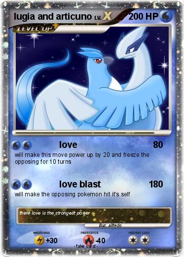Pokemon lugia and articuno