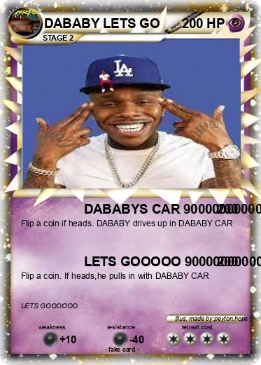 Pokemon DABABY LETS GO