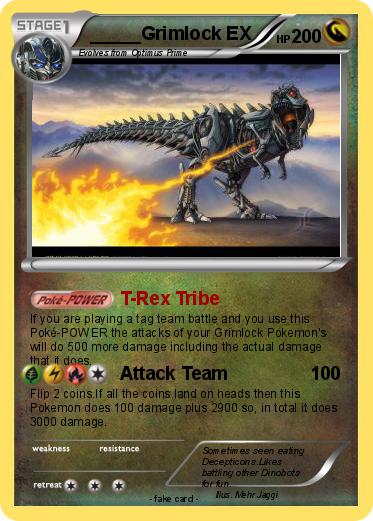 Pokemon _____Grimlock EX