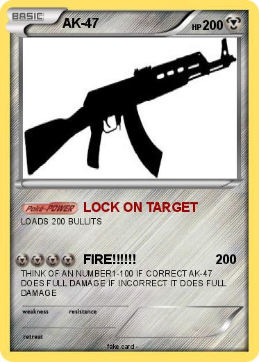 Pokemon AK-47