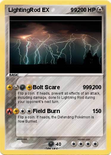 Pokemon LightingRod EX              99,