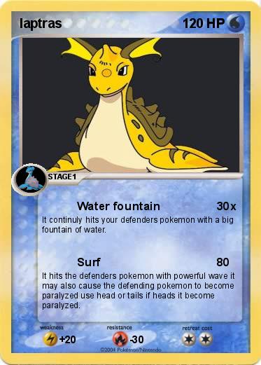 Pokemon laptras
