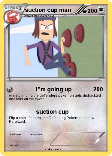 Pokemon suction cup man