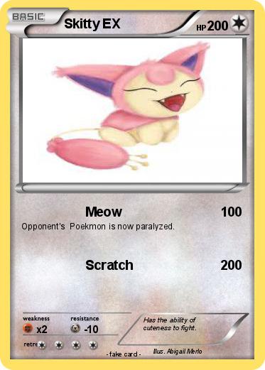 Pokemon Skitty EX