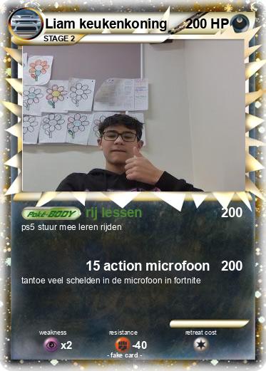 Pokemon Liam keukenkoning