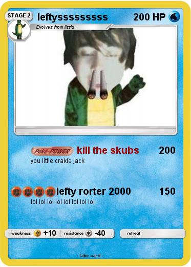 Pokemon leftysssssssss