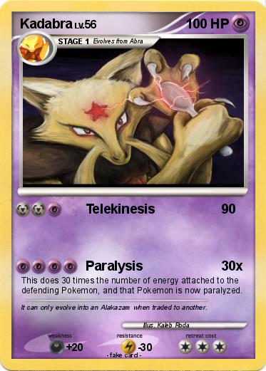 Pokemon Kadabra