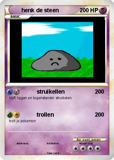 Pokemon henk de steen