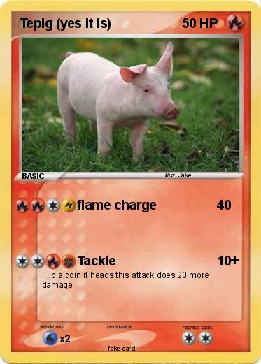Pokemon Tepig (yes it is)