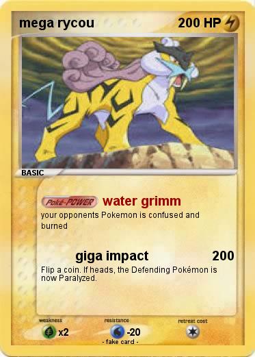 Pokemon mega rycou