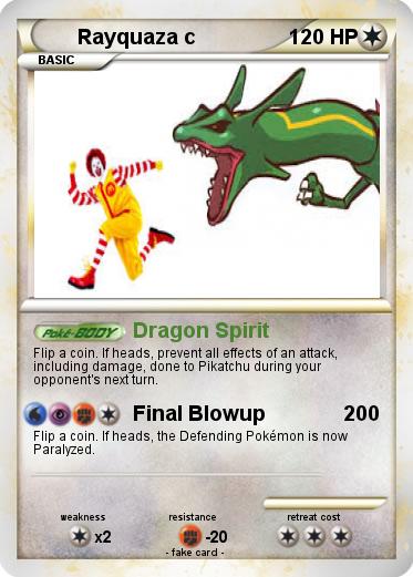 Pokemon Rayquaza c